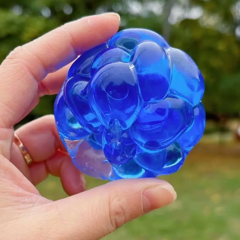 Blue Gem Squishy, Fun Interactive Unique Quirky Party Gift, Valentine Gift for Festive & Home Supplies Use
