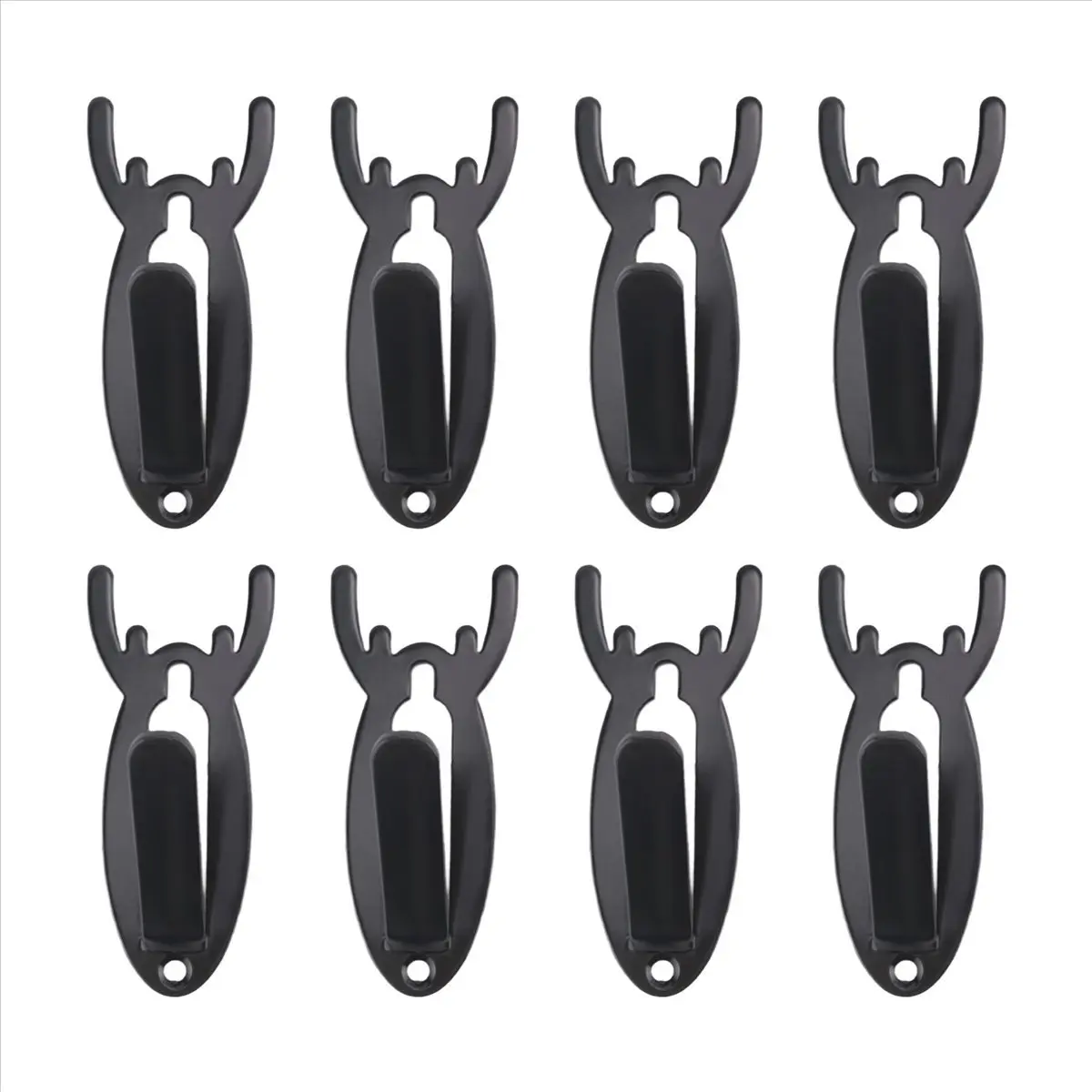 8 PCS European Mount Skull Hanger Deer Skull Hooks Antler Style Mounts Deer Skull Hanging and Mounting