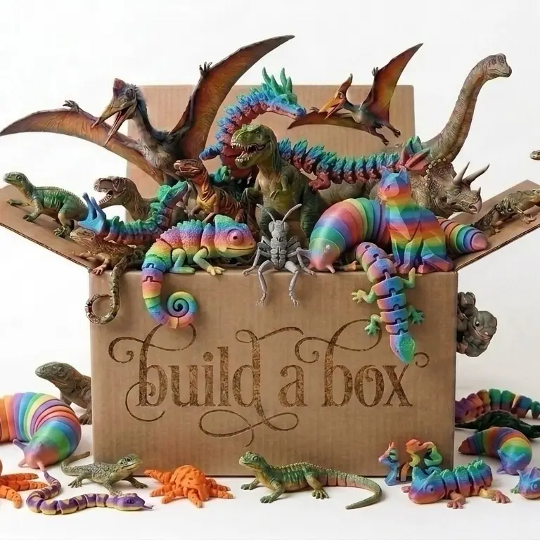 Build a Box Live Personalized 3D Printed Item Selection Tailored to Your Choices No Surprises Just What You Picked