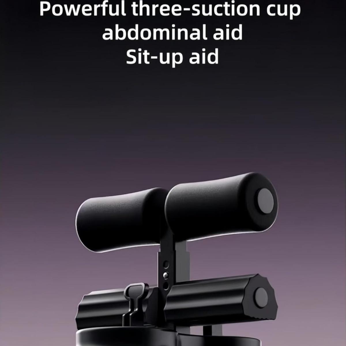 Three Suction Cups Sit Up Assistant Home Use Portable Fitness Helper Stable Support Daily Training Tool
