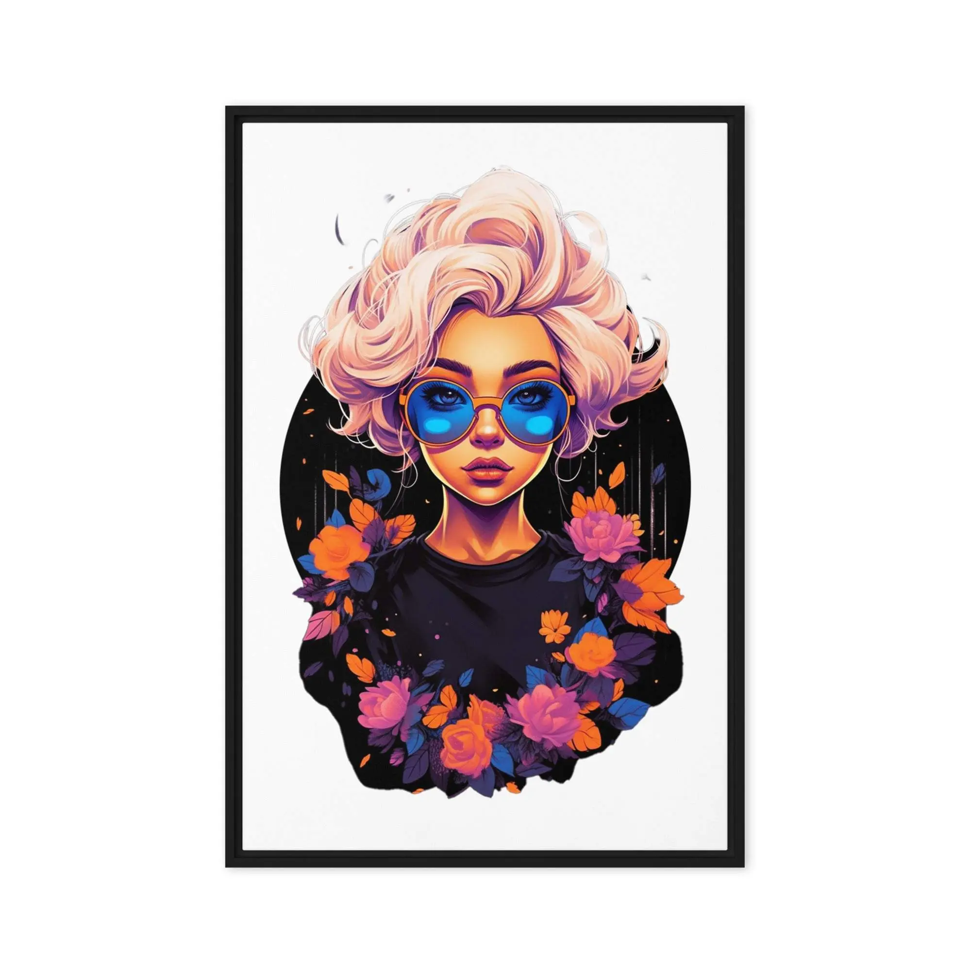 Sabrina - Framed canvas