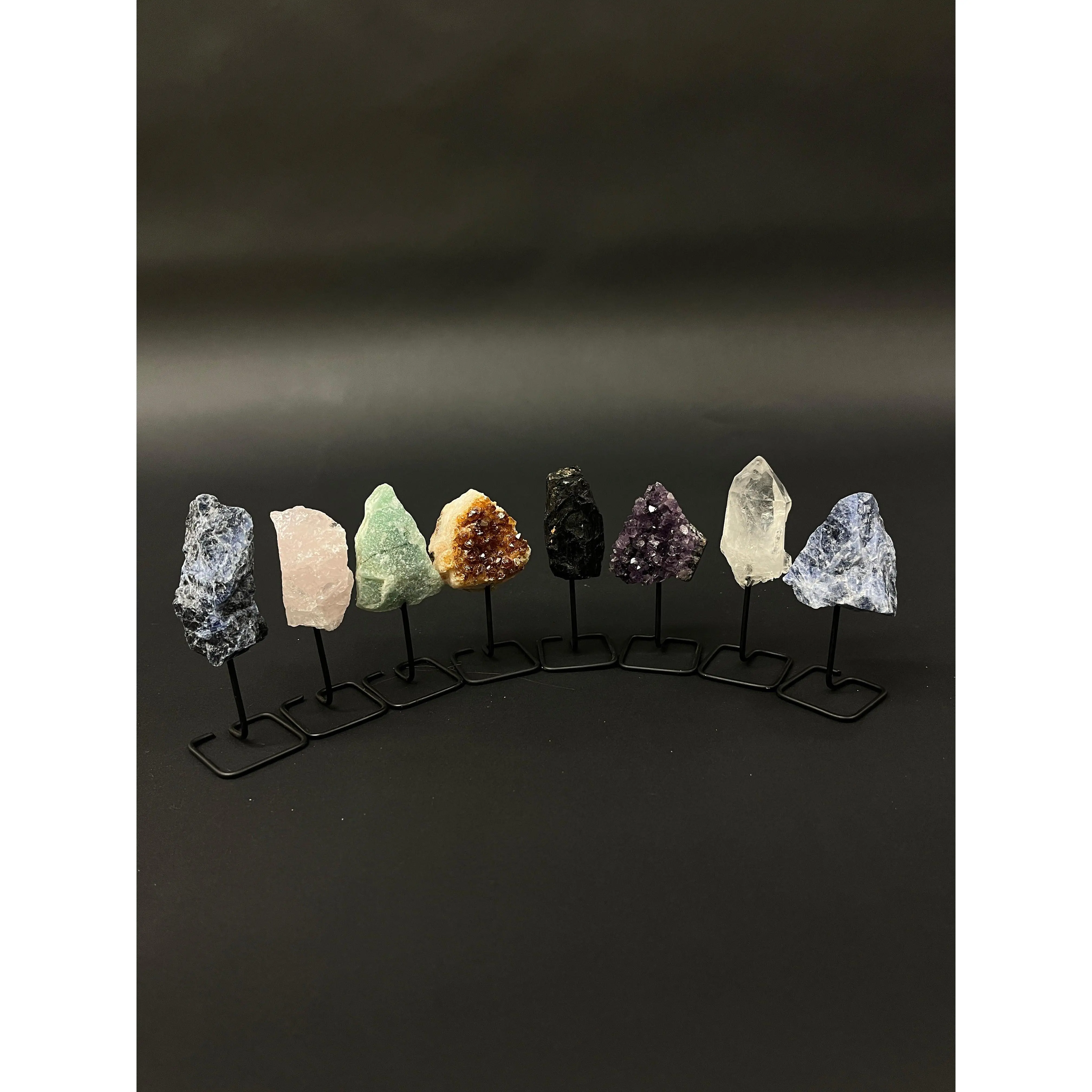 Handcrafted Brazilian Crystal Display – Individual & Set Options