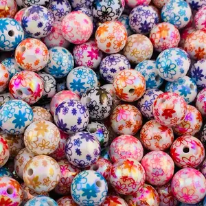 A5-20 Pack Printed 16mm Beads A5-20 Pack Printed 16mm Beads