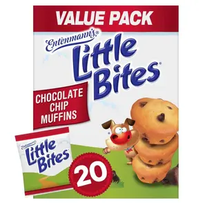 Entenmann’s Chocolate Chip Little Bites Muffins 1.65oz 20pack