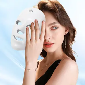 Portable beauty equipment- 7- color facial care device, household beauty tool, USB charging, girlfriend gift and Valentine' s Day gift