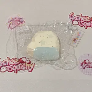 Hahajing TabaSquishy HAHAJING Squishy Toy Handmade Squishy Stress Relief Toys Taba squishy - Lychee Squishy