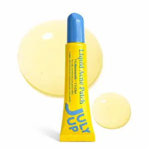 Paint & Peel Liquid Pimple Patch with  1% Niacinamide & 1% Cica for Fast Blemish Clearing & Custom Fit Coverage, 0.35 oz