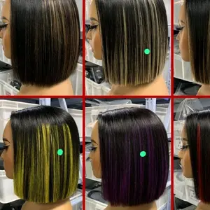 15A SDD 2*6 glueless wig 210 density 8inch