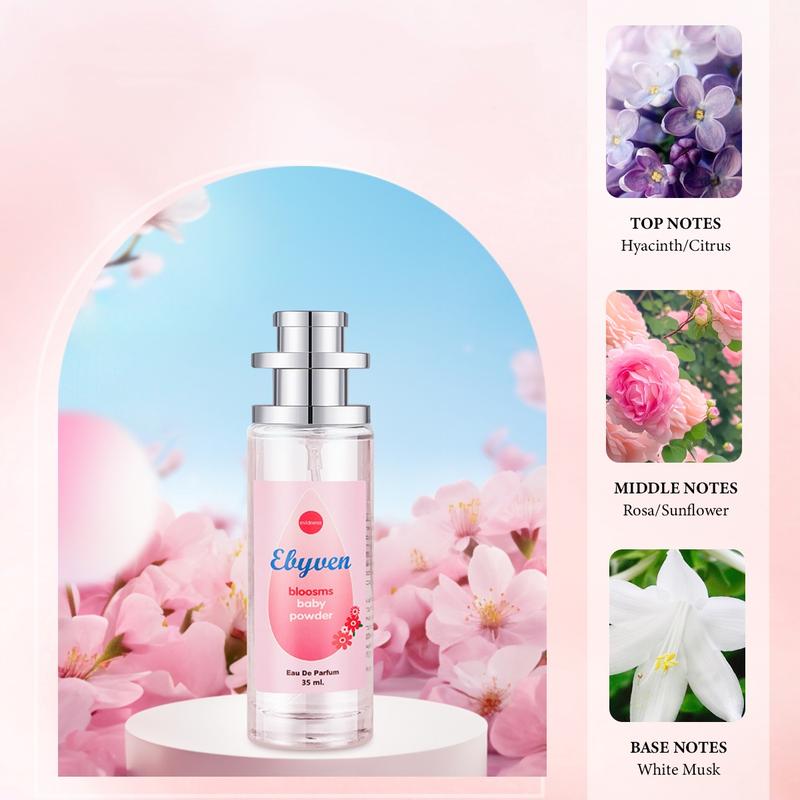 Viral Fairycore Perfume, Eau de Parfum 35ml, Floral & Fruity Notes, Aesthetic Appeal, Pink White Blue Purple Bottle, Long-Lasting Scent