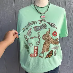 Everything cowgirl CC Top