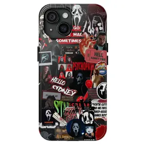 Halloween Phone Case, Ghost Spooky Cases For iPhone 15 14 13 12 11 X & Samsung S21 S22 S23 S24 - TPU Phone  Warranty and Protection - Phone Accessories Devices CasingHalloween Phone Case