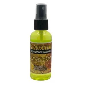 Z2 Detailing - Lemon Drop Scent - Easy Apply Spray Bottle - Car Fragrance Odor Eliminator - 2oz
