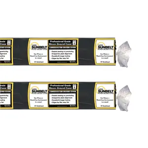 DeWitt Sunbelt 6x300ft Weed Barrier w/ DeWitt Sunbelt 4x300ft Weed Barrier