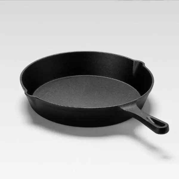 Outdoor cast iron skillet Pancake pan Camping supplies Camping POTS Cookware Cookware Portable steak skillet