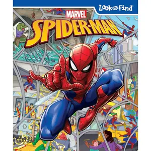 Marvel Spider-Man Look and Find Activity Book - PI Kids Hardcover – Picture Book, March 30, 2017