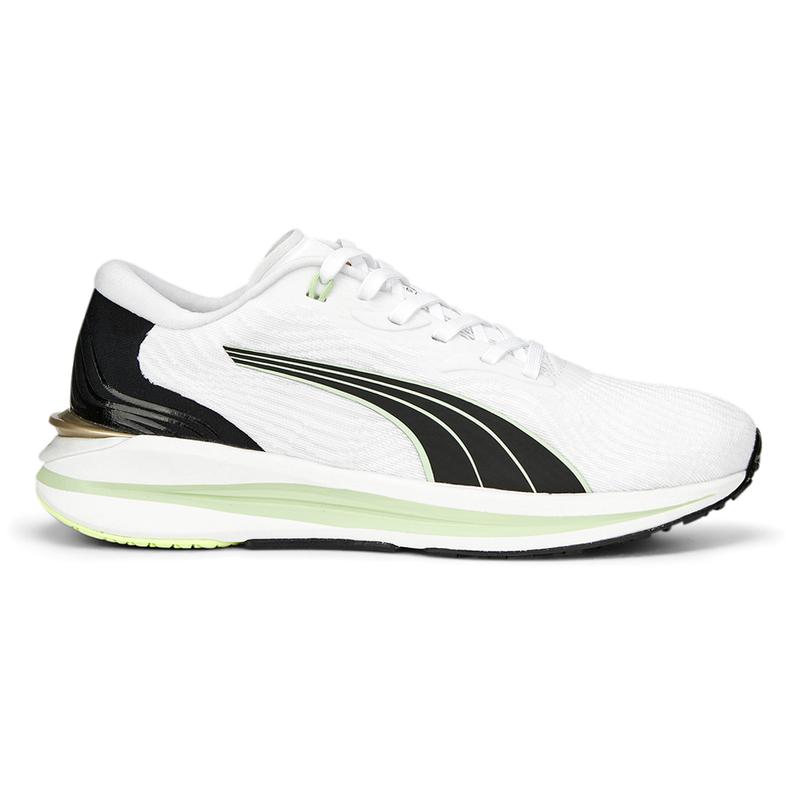 PUMA Womens Electrify Nitro 2 Run 75 Running Sneakers Shoes - White