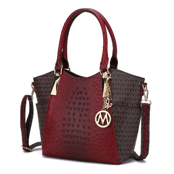 MKF Collection Kristal M Signature Tote Bag by Mia K