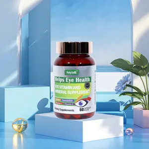 Eye vitamins for adults - containing OptiLut lutein and zeaxanthin - support vision maintenance, daily eye fatigue, and occasional dry eye syndrome Supplement Fitness Dietary Edible