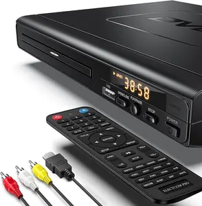 DVD Players for TV with HDMI, DVD Players That Play All Regions, Simple DVD Player for , CD Player for  Stereo System, Included HDMI and RCA