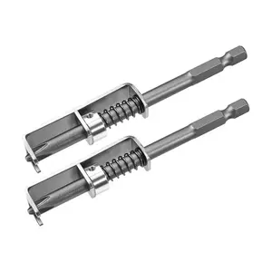 2-Pack Spring-Loaded Screw Holder Bits | Anti-Drop Screwdriver Attachment for One-Handed Driving | Universal Retaining Tool for DIY, Electricians & Mechanics