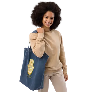 Karma Denim Tote