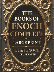 The Books of Enoch Complete LARGE PRINT (Illustrated): 1, 2 & 3 Enoch With Authentic Illustrations, Insightful Introductions and Commentary