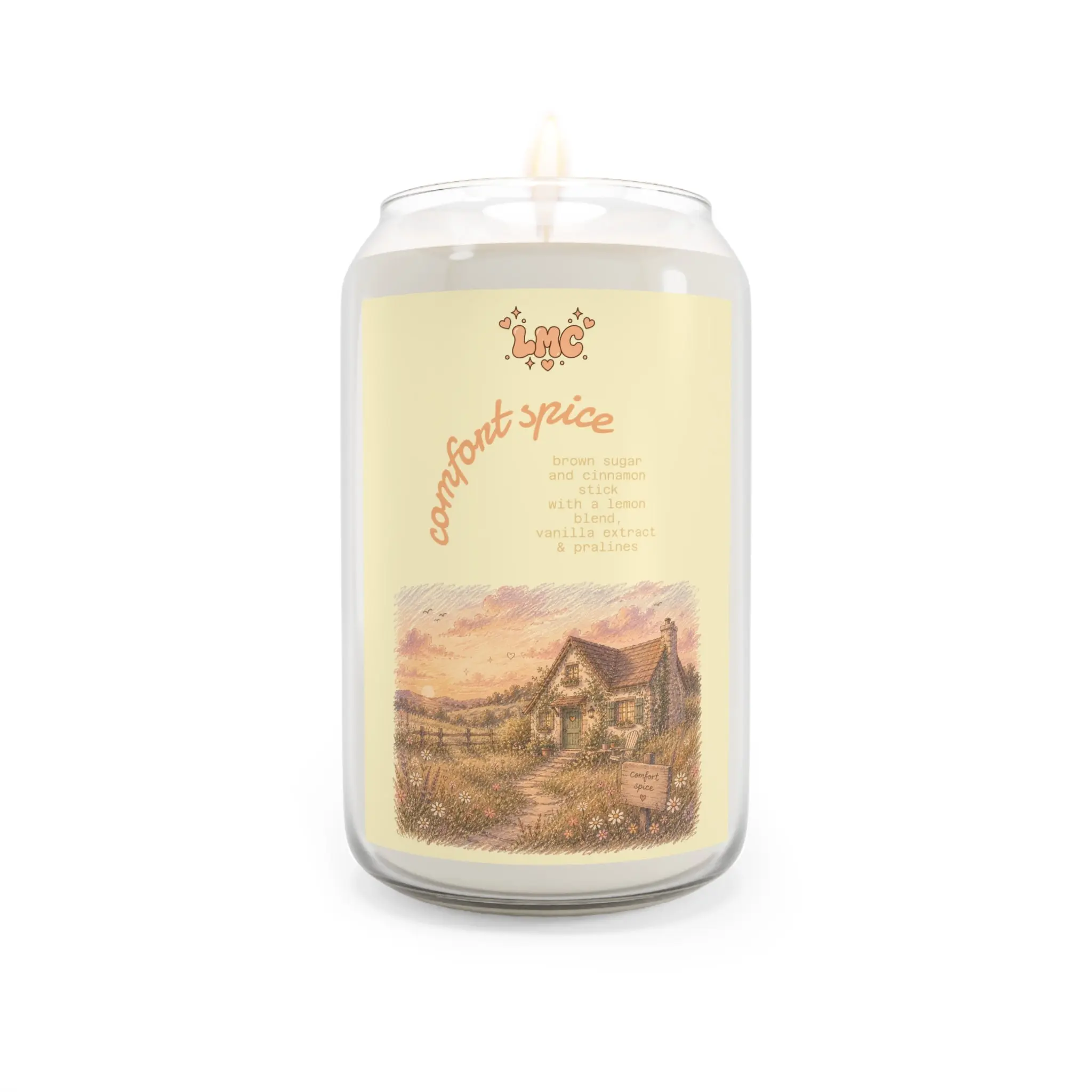 little mess club scented candle