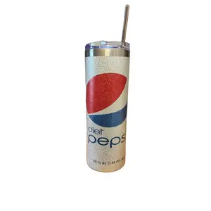 Sparkling Diet Pepsi Tumbler - 20 oz Stainless Steel Insulated Cup