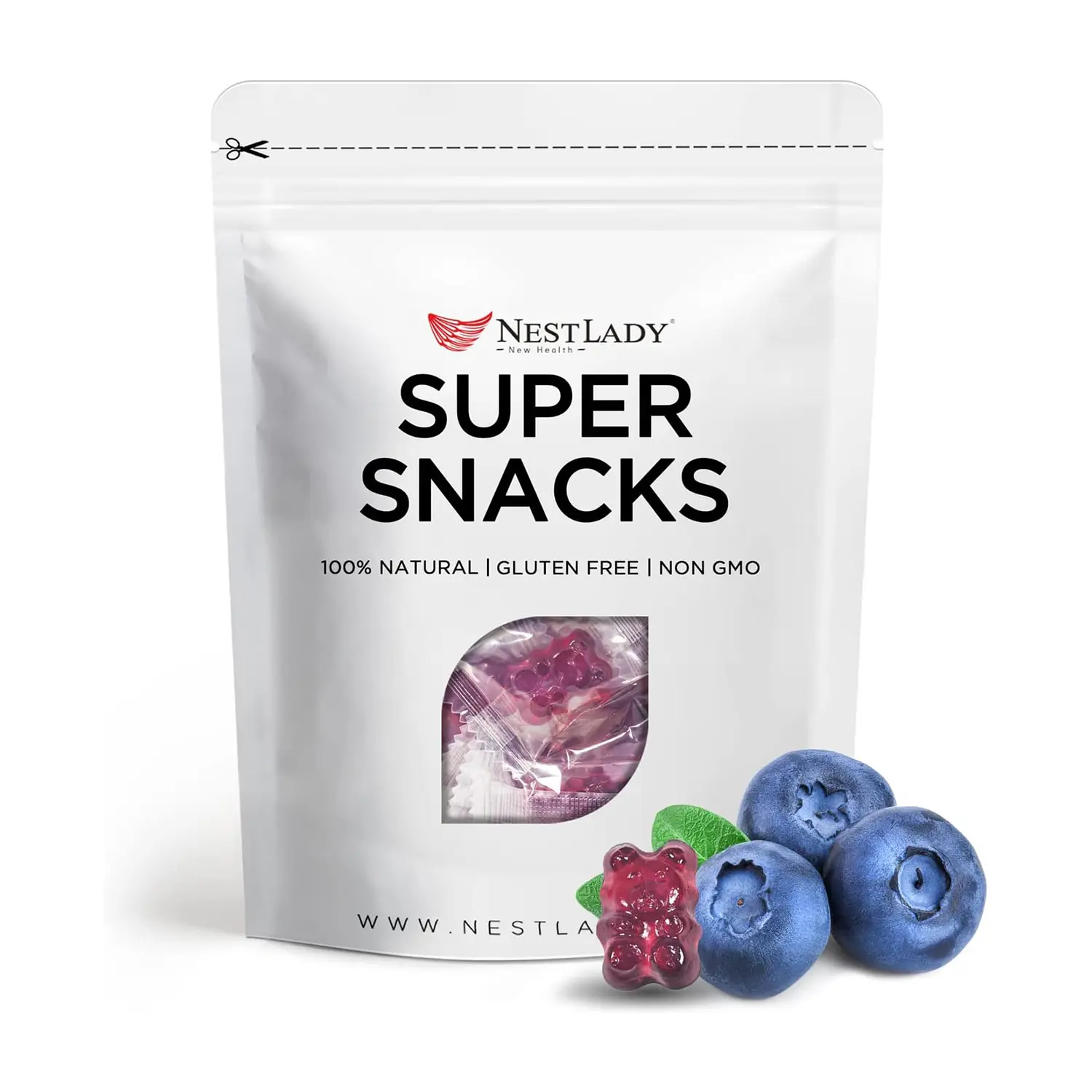 NESTLADY Blueberry Lutein Gummy: Nutritious Eye Care 120g
