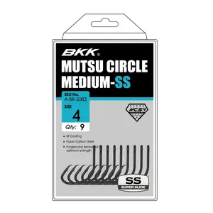BKK Ringed Mutsu Medium Offset Circle Hooks