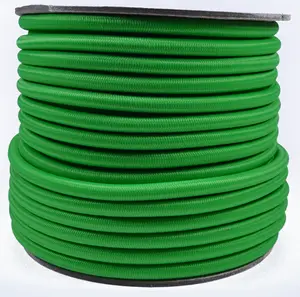 Shock Bungee Cord - .25 Inch - Neon Green - 100 Feet