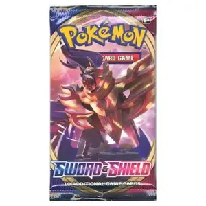 (1) Sword & Shield Base Sealed Pokemon Pack - RIPPED LIVE