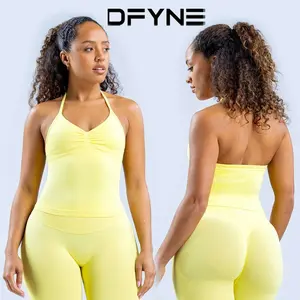 DFYNE Impact Shorts Set – Seamless Sculpted Fit with Cross-Back Support Bra & Booty-Lifting Bottoms