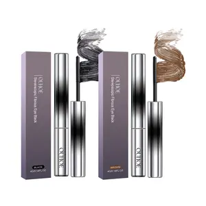 Black & Brown Duo Tubing Mascara for Eyelashes - Cosmetic