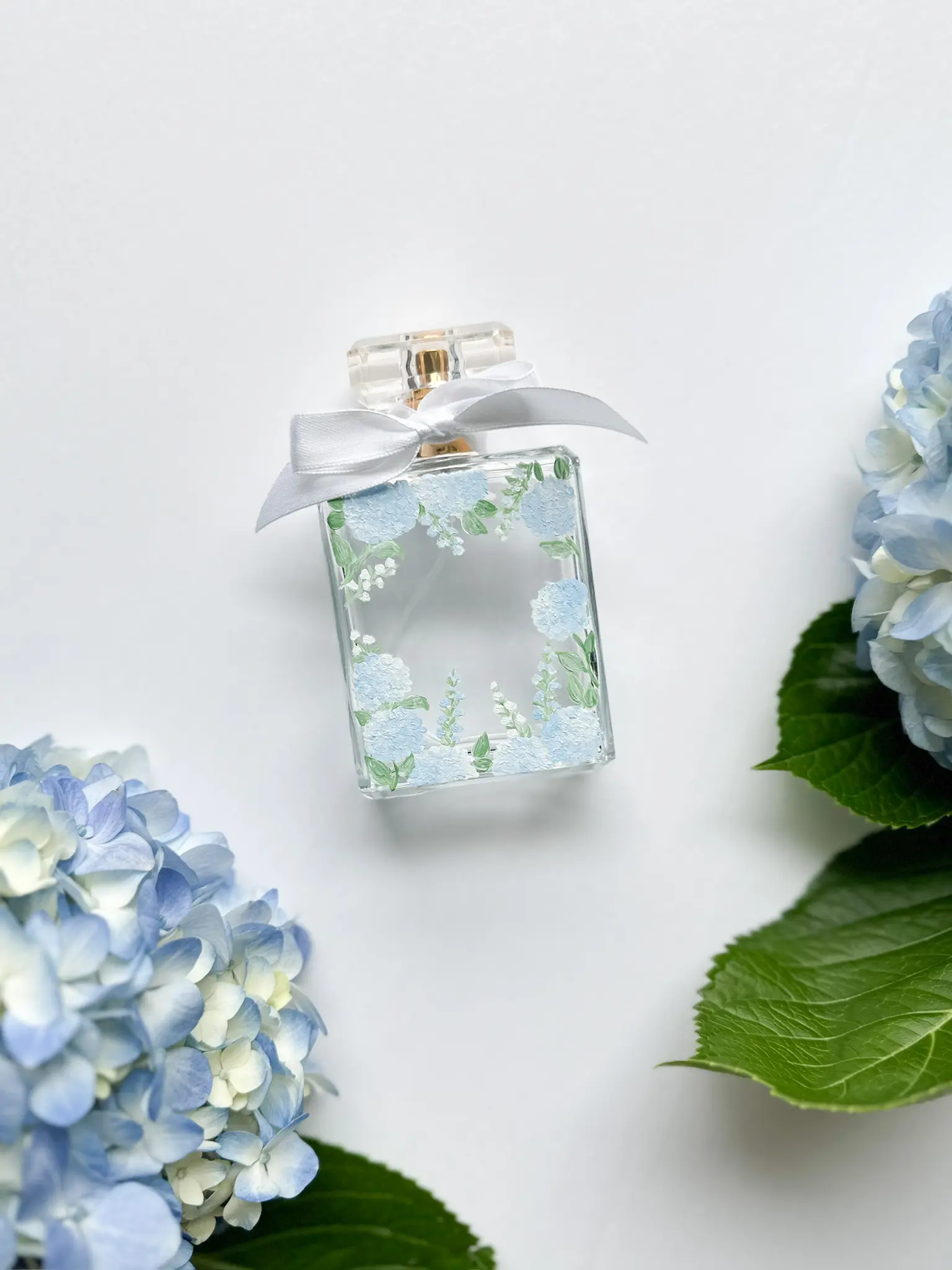 Nantucket Painted Perfume Bottle