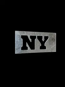 CITY GALS NY New York Stencil - Hair Design Tool for Temporary & Permanent Hair Color