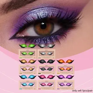 Zephoco Pearl Eyeshadow Stickers, Lazy Eye Makeup, Portable Natural Look, Long-Lasting Easy to Apply, Quick Dry Lightweight