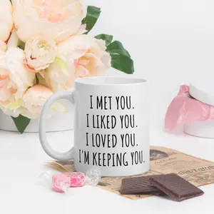 I Love You Mug Perfect Valentine's Day Gift for Him and Her Funny Love Statement Mug for Wife