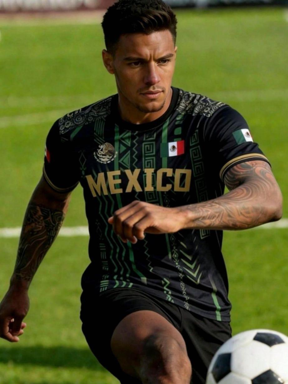 2026 Mexico World Cup Football Jersey, Comfortable Round Neck T-Shirt, Casual Wear for Soccer Games, Training, Fitness, Athletic Activewear, Unisex Gift Choice