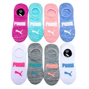 Puma Women's Super No-show, 8 Pack - Multicolor (One Size, 5-9.5)