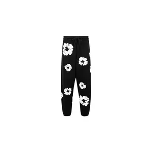 Cotton Wreath Sweatpants "Black" DT25