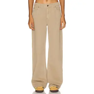 LIONESS Top Model Wide Leg in Stone