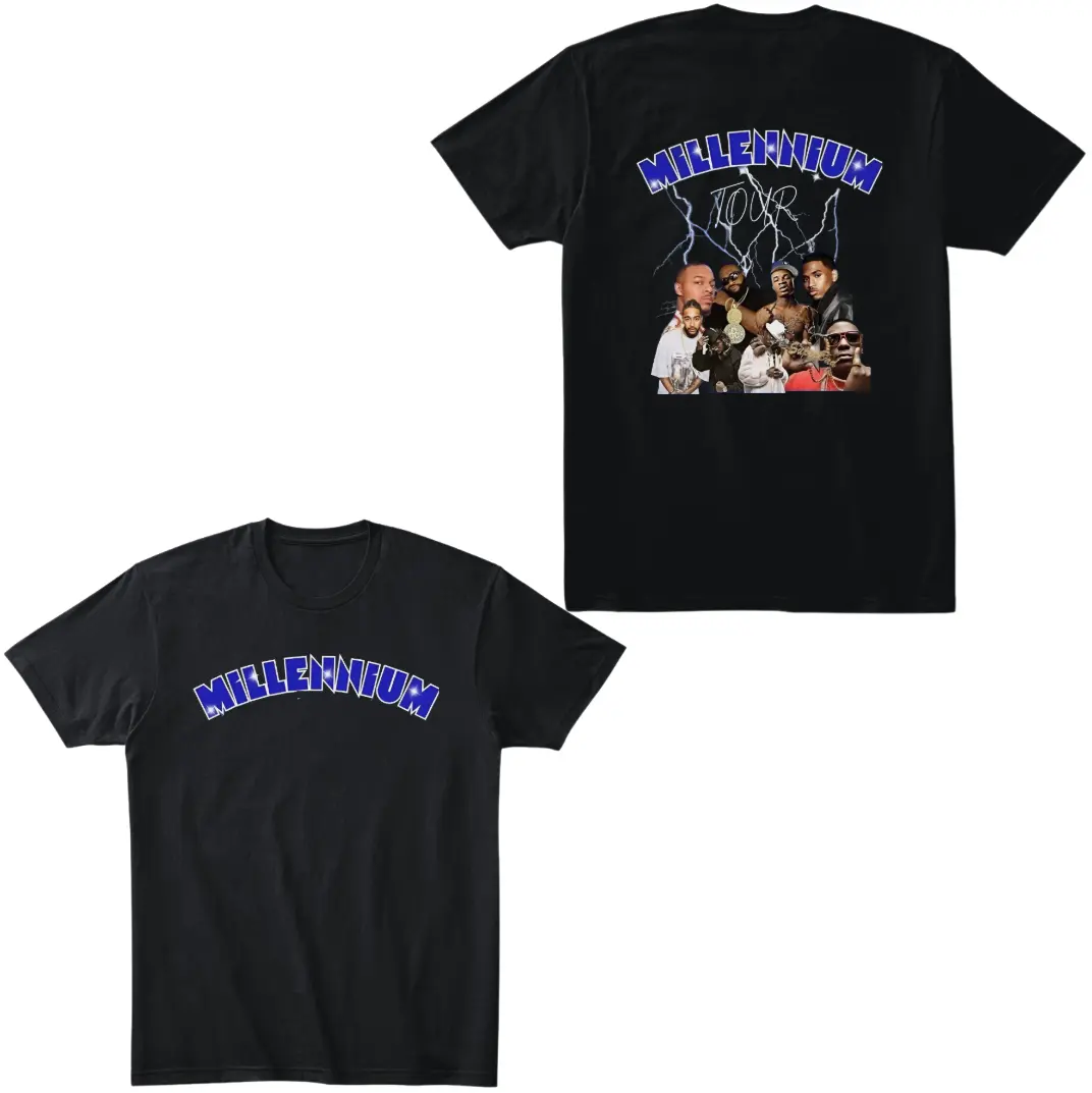 Millennium 2025 Tour Fan 2 side T-Shirt S to 5X for Fan, Millennium FC shirt, Concert Tshirt, Millennium 2025 Tour Fan, All Size, All Color, For All