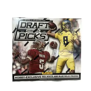 2015 Panini Prizm Collegiate Draft Picks Football Hobby Box NFL Trading Cards