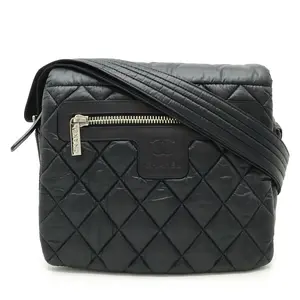 Pre-owned CHANEL Nylon Shoulder Bags Coco Cocoon Matelasse Shoulder Bag