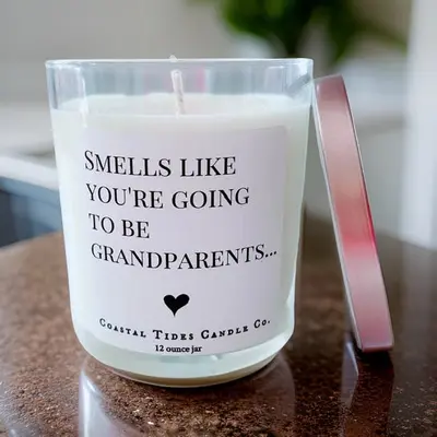 Baby Announcement Candle TikTok Shop