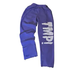 TMP-TRUST MY PROCESS SWEATPANTS Casual Mens and Women's Wear 100% Cotton Puff Print Design Breathable Everyday Outfit Soft