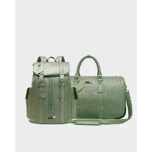 Bodega Explorer Rolling Duffle Set in Olive