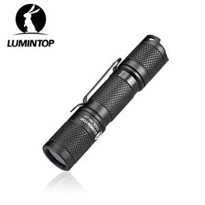 LUMINTOP Tool AA UV 2.0 Flashlight SST-10-UV LED 365nm Ultraviolet Blacklight,Glowing Tail,IP68 Waterproof, 2 Modes for Pet Stains, Leak Inspection
