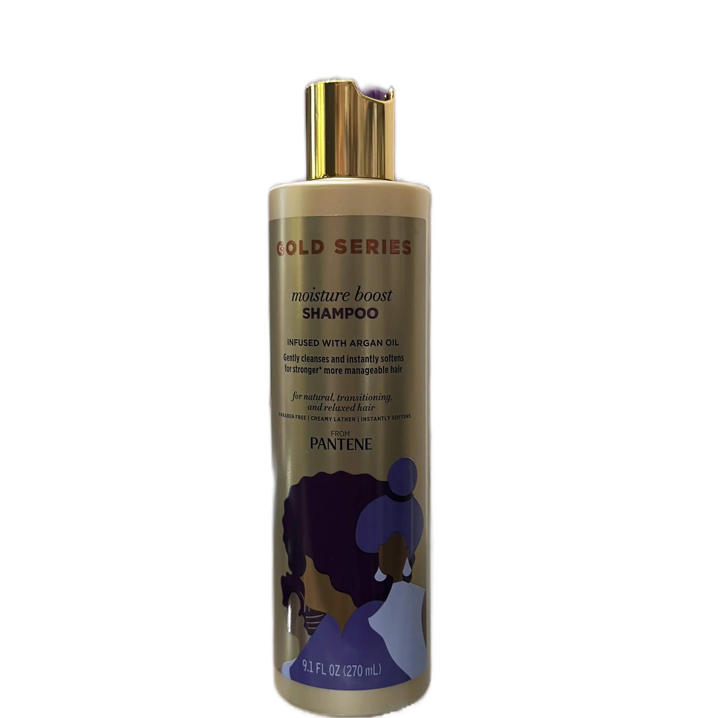 Pantene Gold Series Moisture Boost Shampoo 9oz